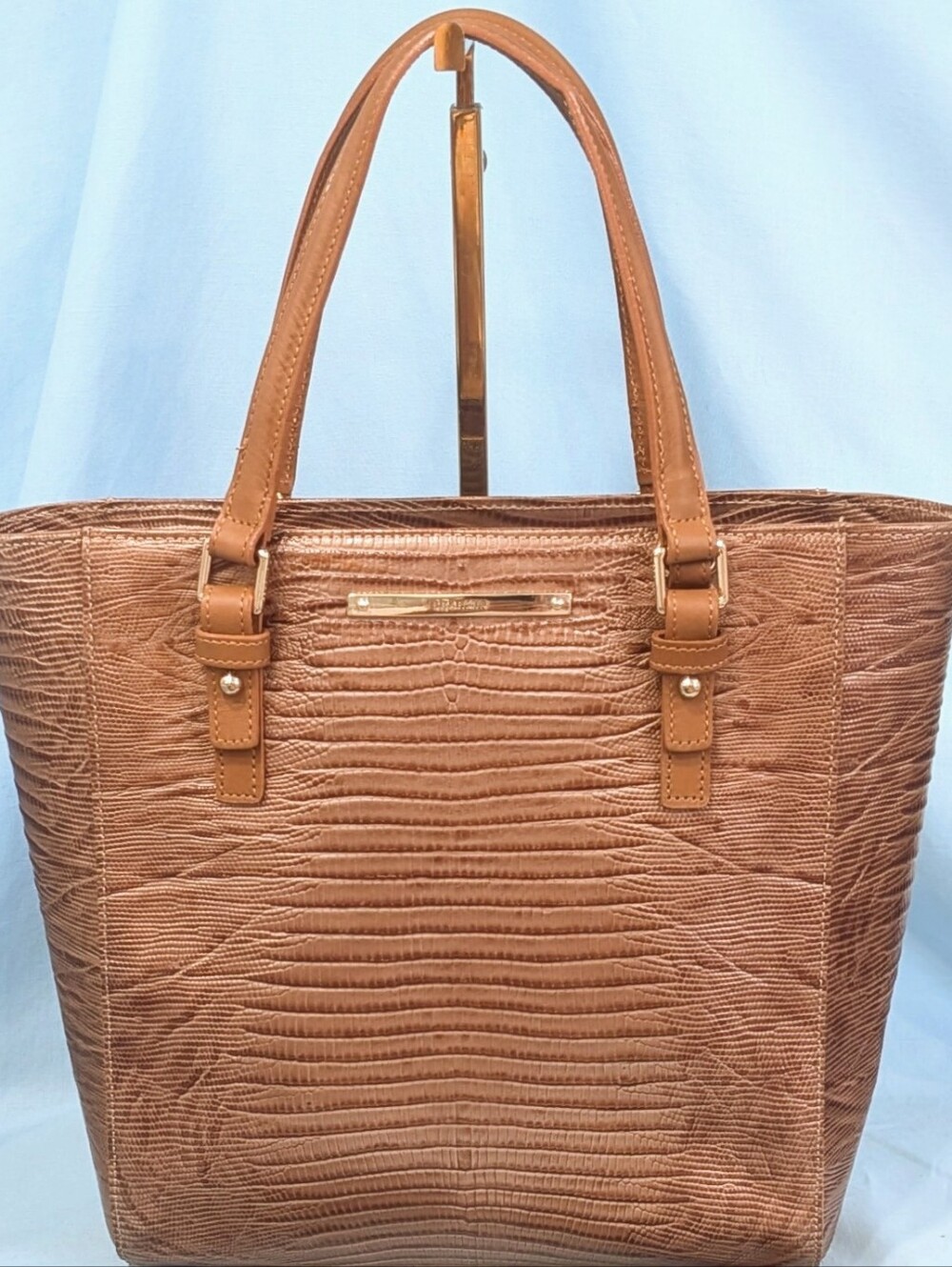 NWOT Brahmin Harrison in Sable Lizard